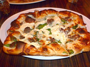 Meatball Pizza 