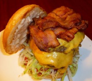 Ken's Bacon Double Cheeseburger Bacon Double Cheeseburger