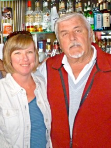 Anna and Phil at Mike's Chili Parlor