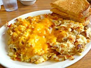 Hobo Breakfast at Voula's Offshore Cafe