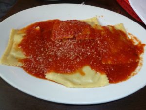 Ravioli at Tufano's Ravioli at Tufano's