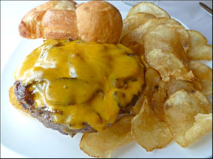 Burger at Virgil's with Border